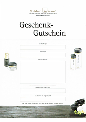 Gutschein  back400